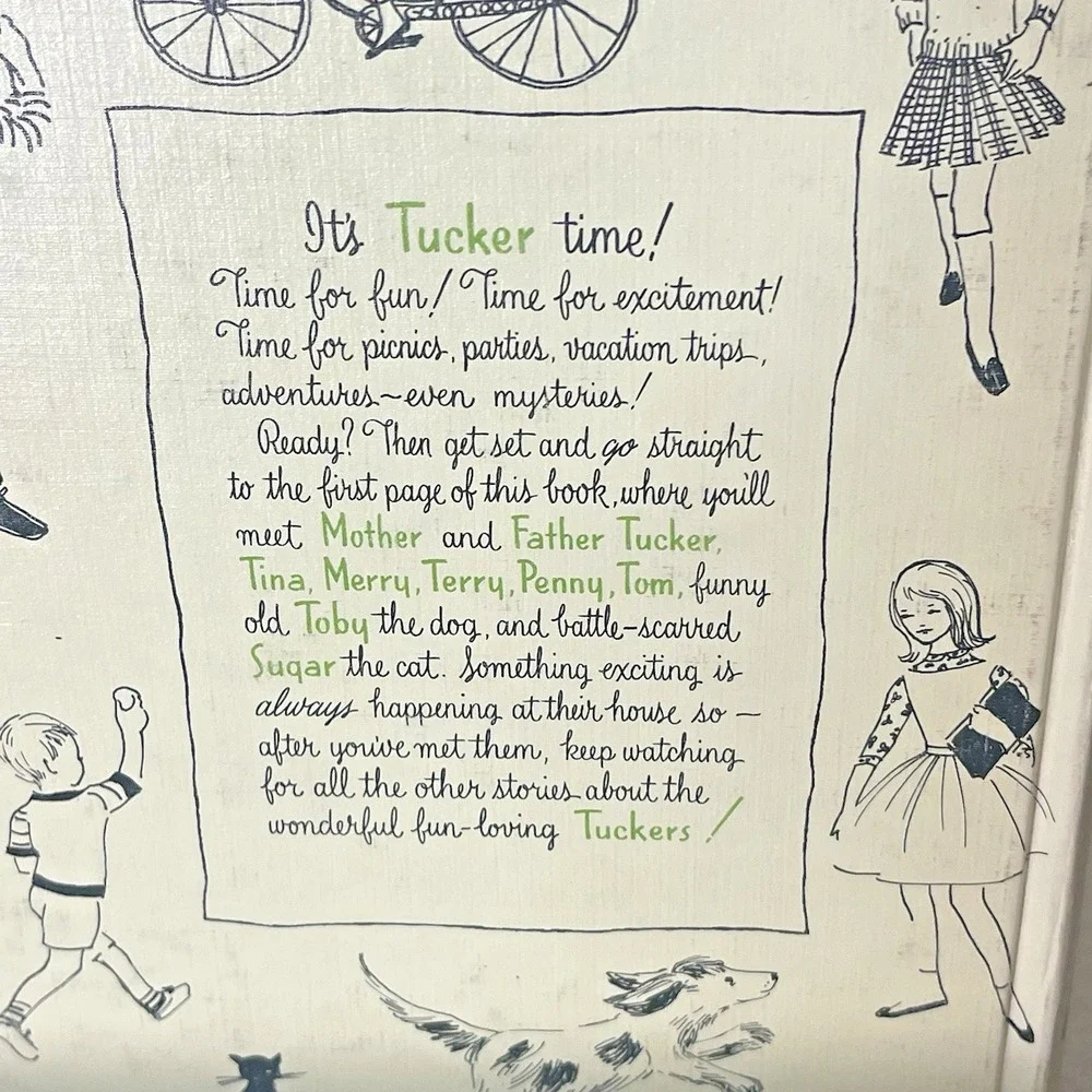 Vintage The Tuckers Series – Book‎ 8: Turn-About Summer (8th  in Series)